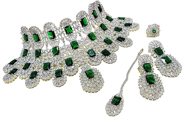 American Diamonds Kiara Advani bridal set