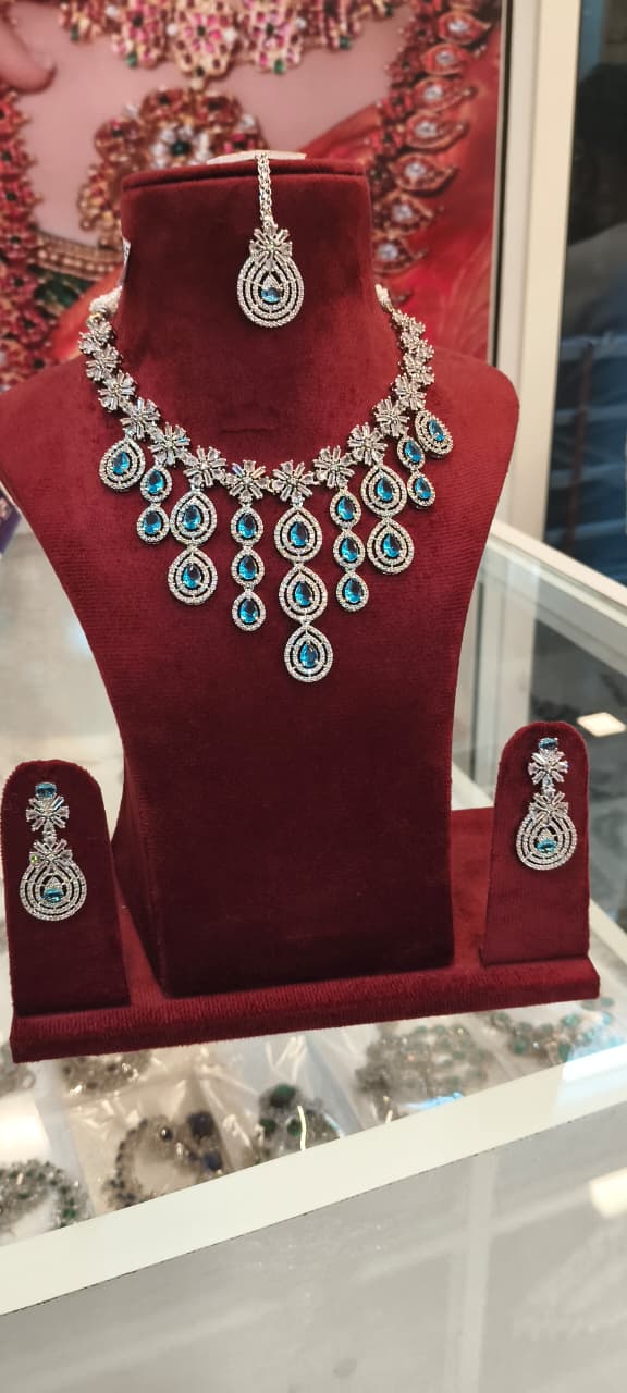 American Diamond CZ Necklace