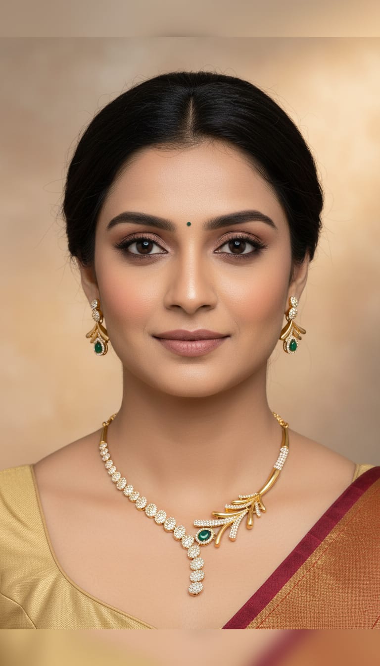 American Diamond/CZ New Look Necklace