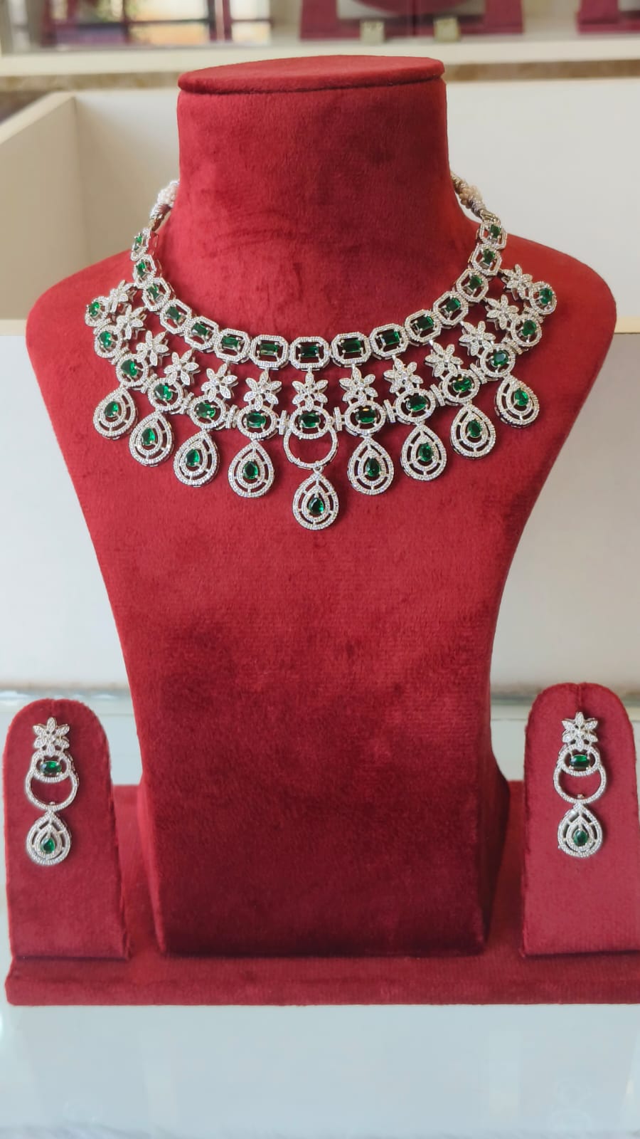 Premium Quality American Diamond Necklace party wear