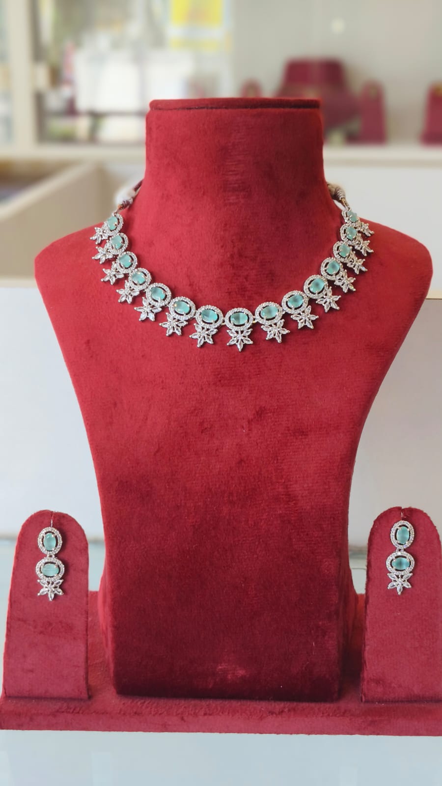 Premium Quality American Diamond Necklace