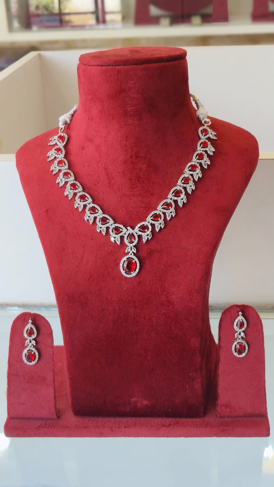 Premium Quality American Diamond Necklace