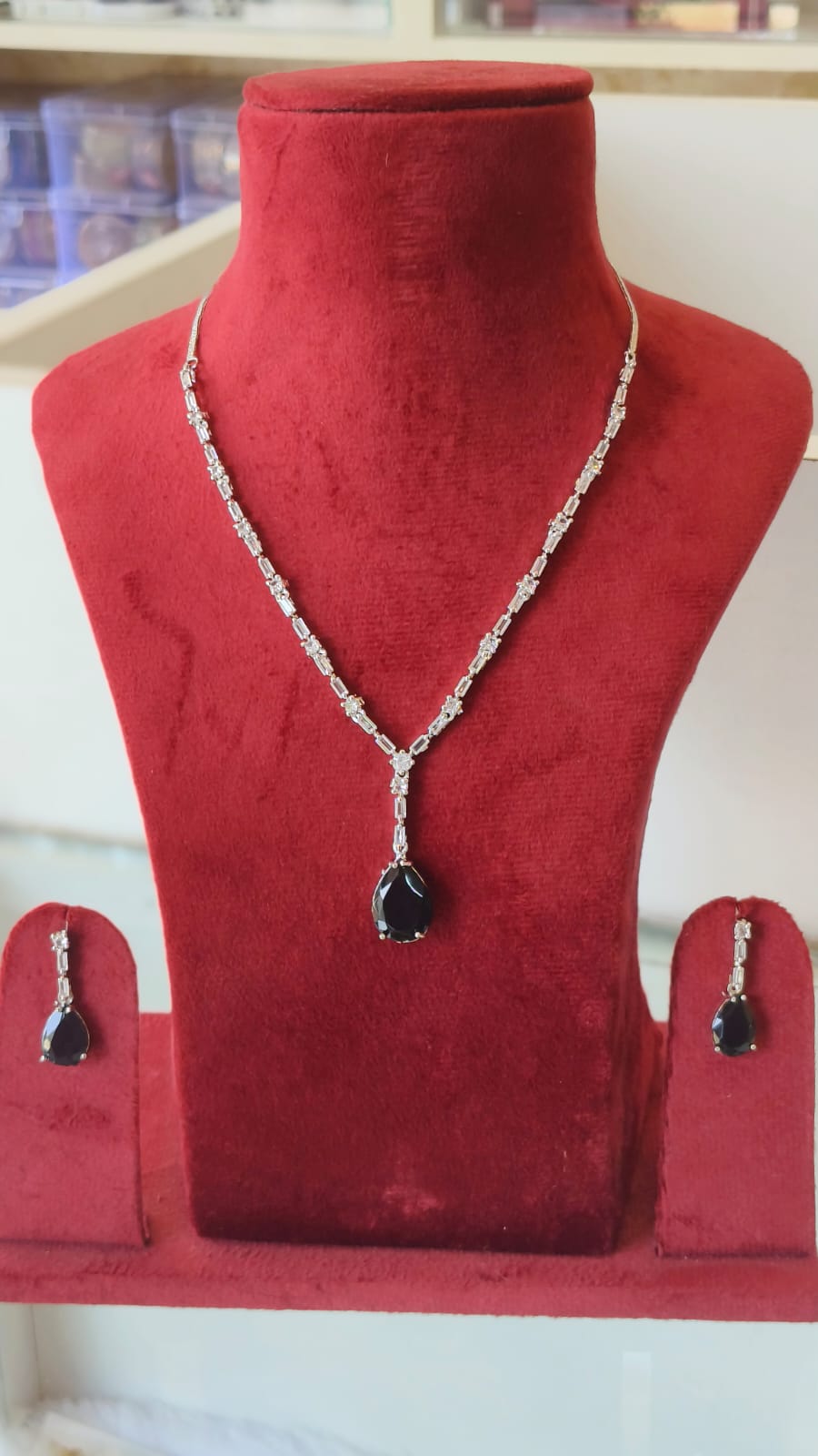 Premium Quality American Diamond Necklace