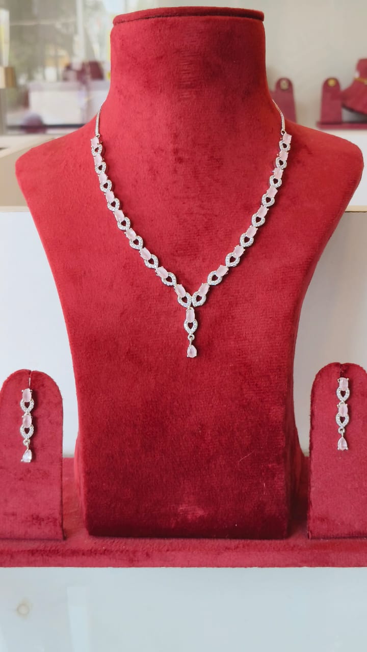 Premium Quality American Diamond Necklace