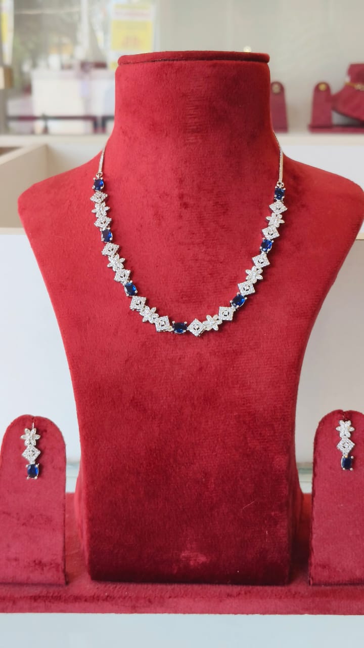 Premium Quality American Diamond Necklace