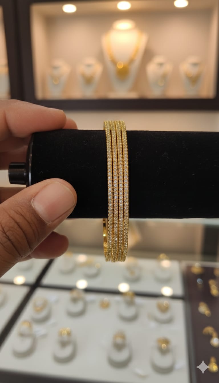 American Diamond Bangles