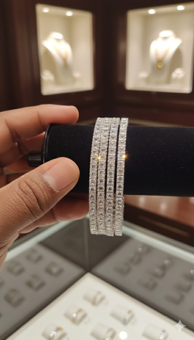 American diamond Bangles