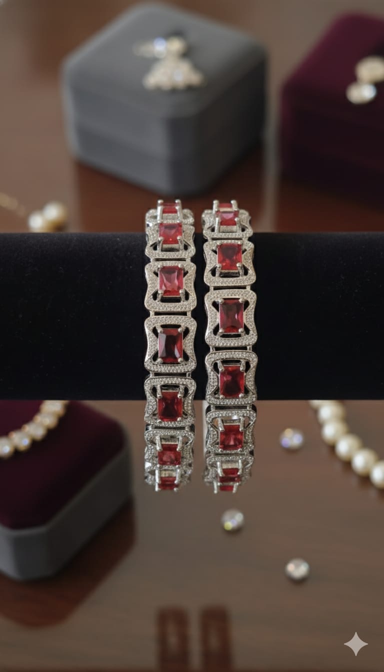 American Diamond Bangles