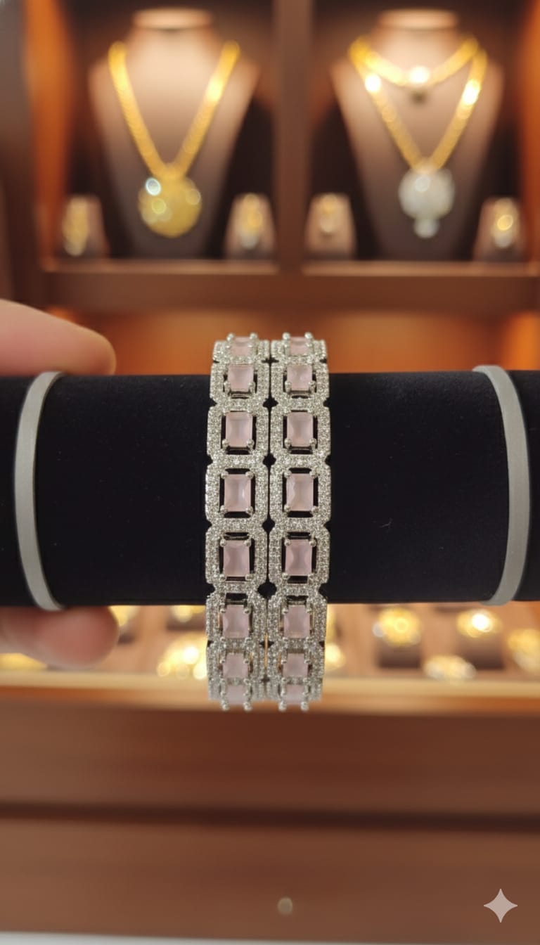 American Diamond Bangles