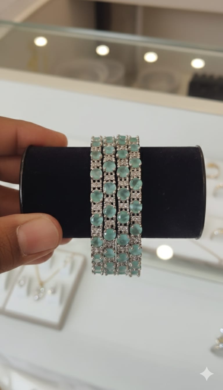 American Diamond Bangles