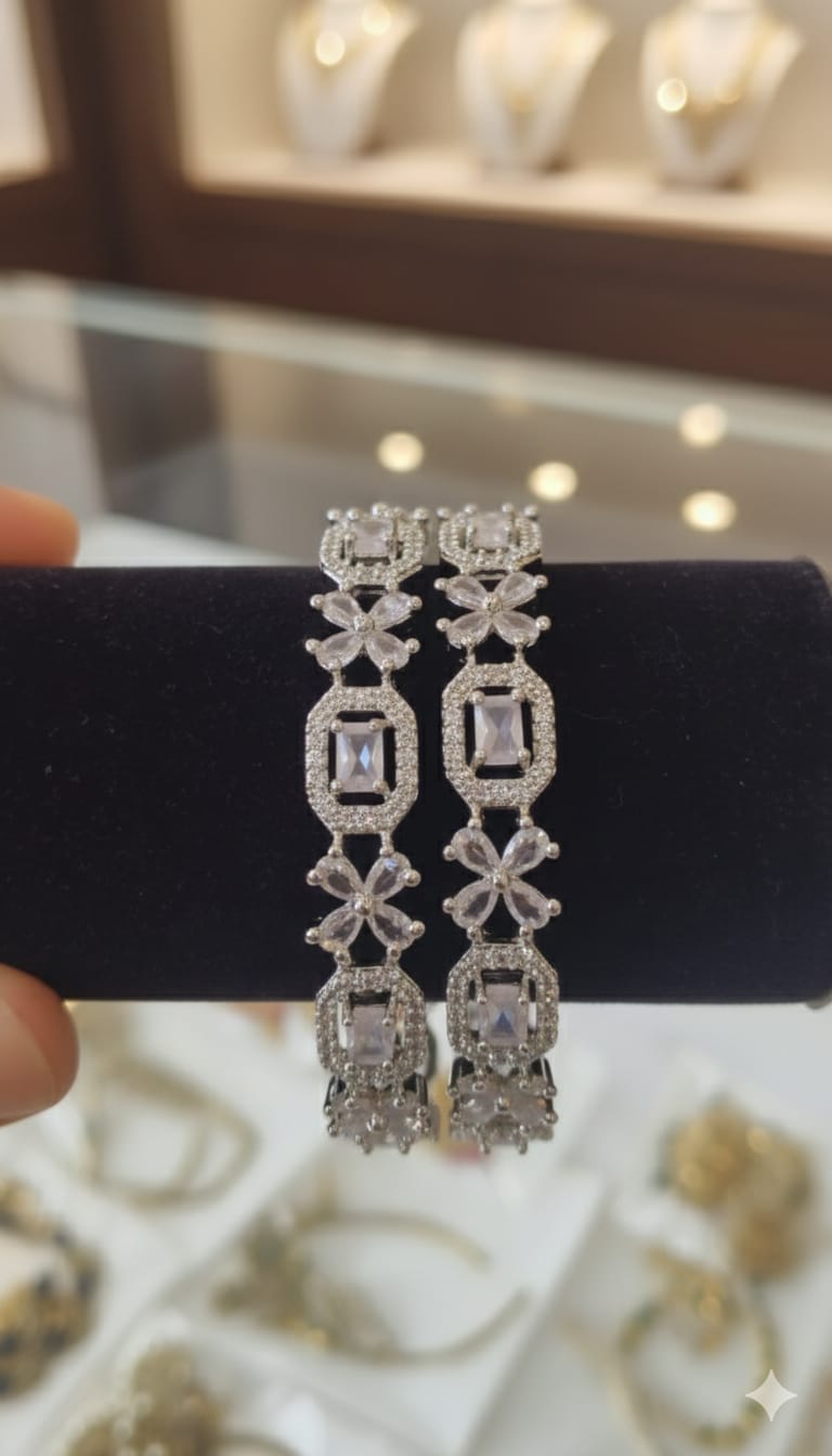 American Diamond Bangles