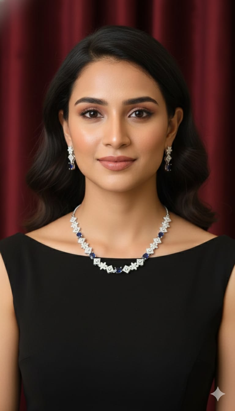 Premium Quality American Diamond Necklace