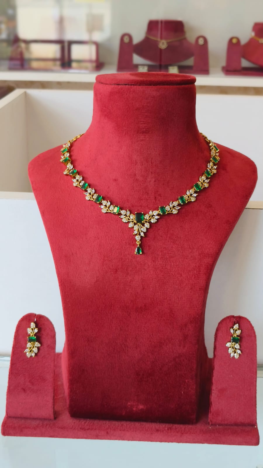 American Diamond CZ Necklace