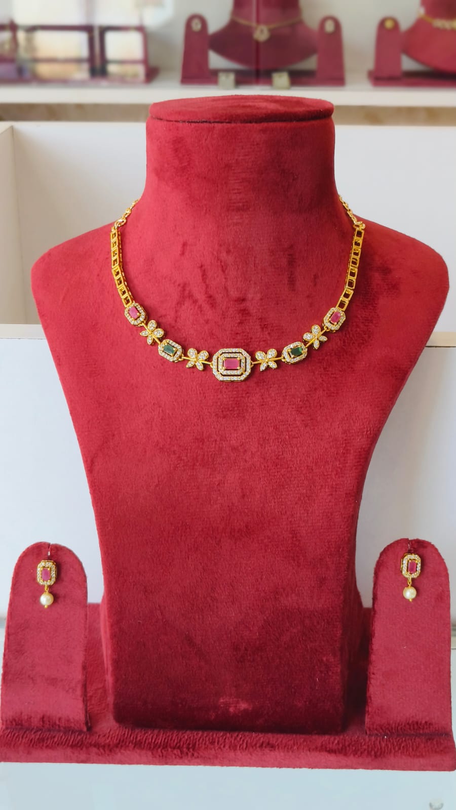 American Diamond CZ Necklace