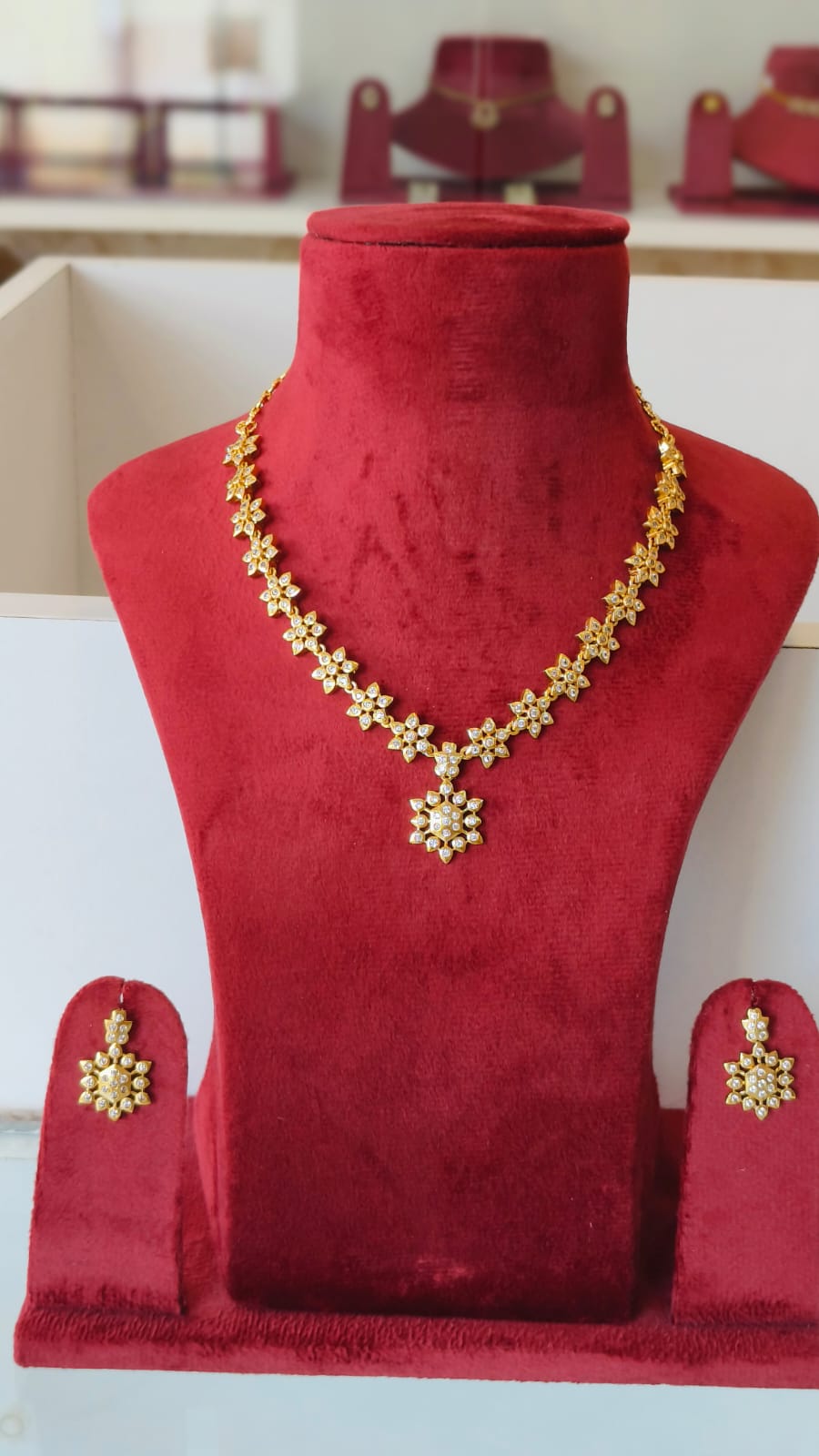 American Diamond CZ Necklace