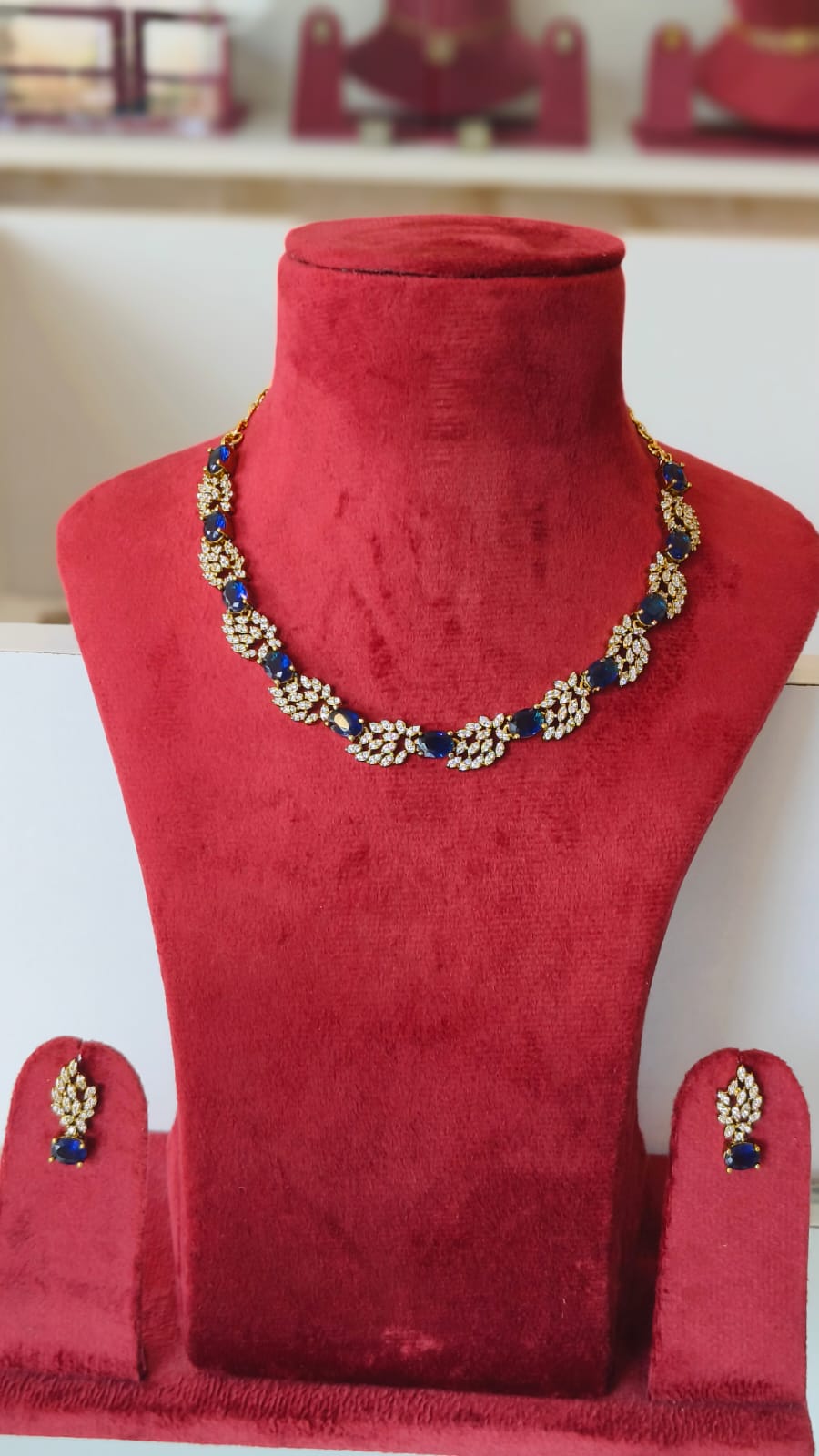 American Diamond CZ Necklace