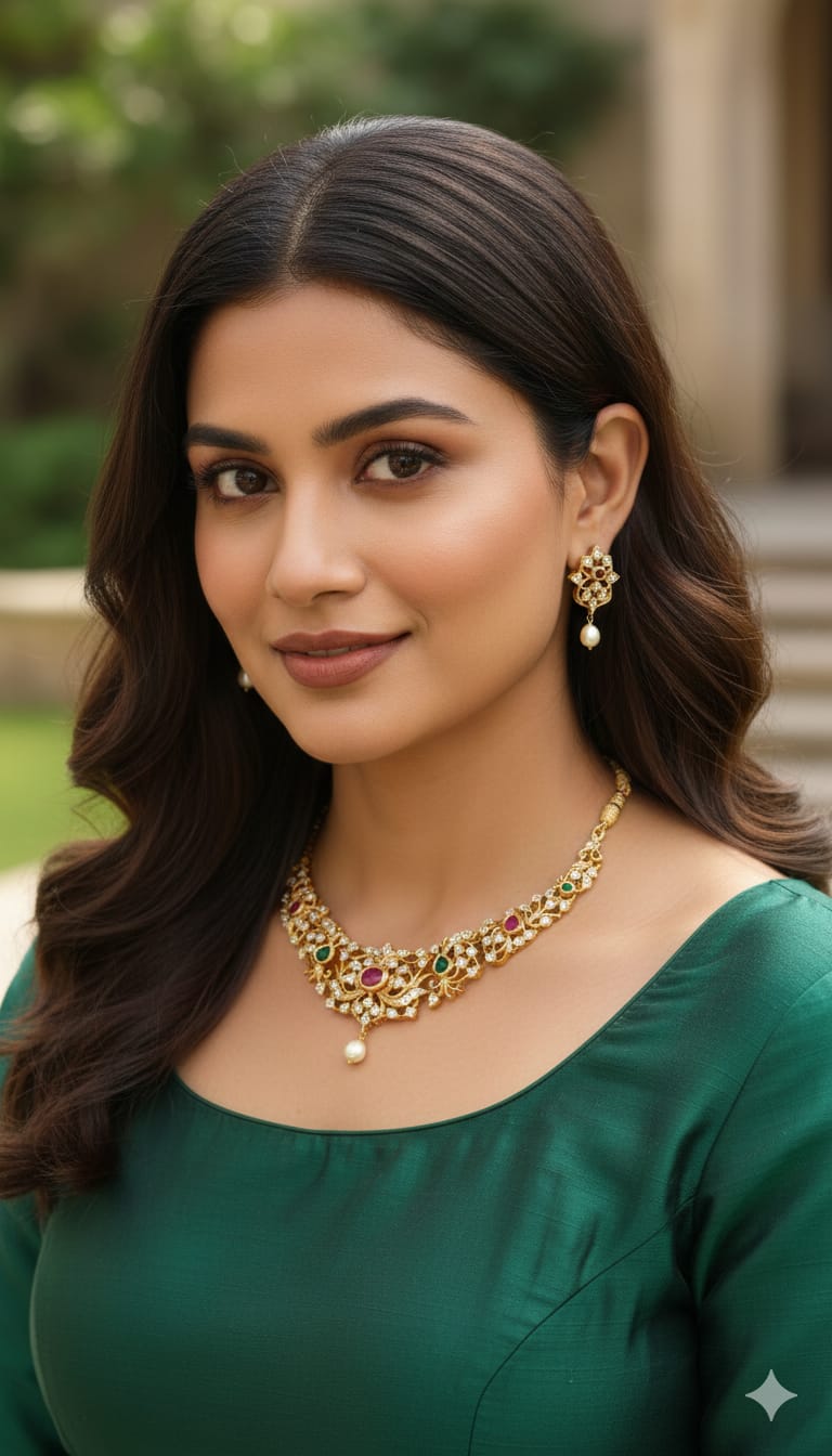 American Diamond CZ Necklace