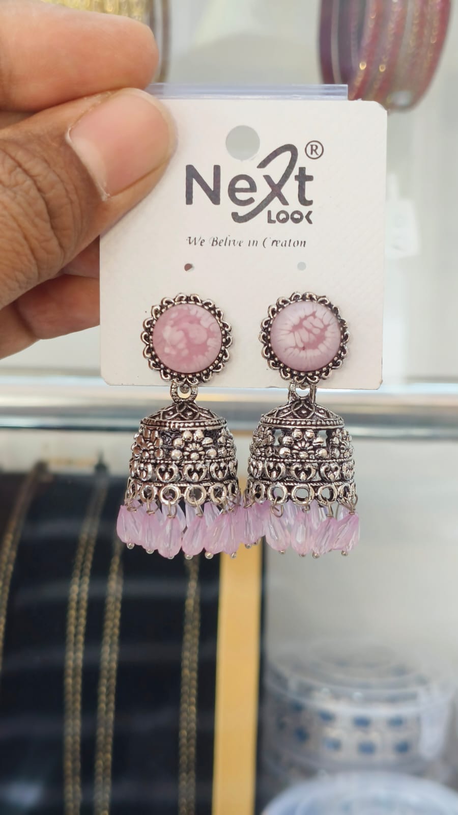 Oxidised Sliver Traditional Jumkha