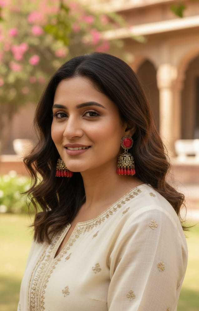 Oxidised Sliver Traditional Jumkha