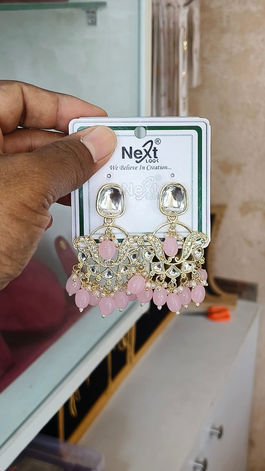 Gorgeous Kundan Dangle Earring