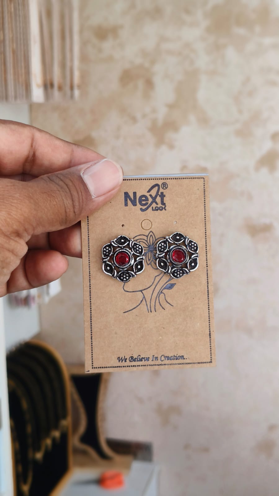 Oxidised Beautiful Earrings