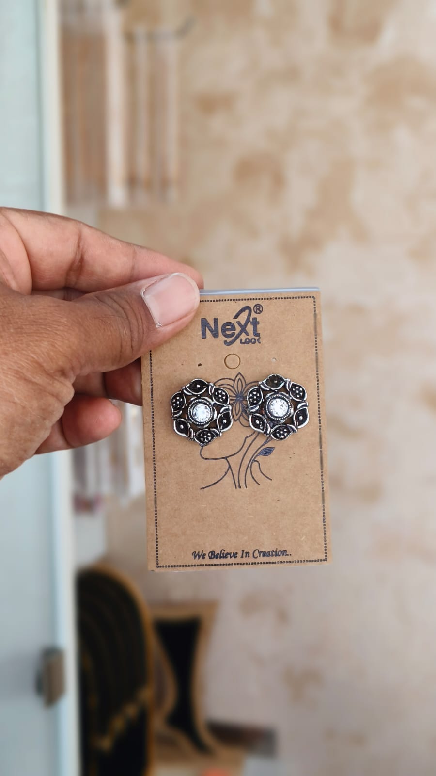 Oxidised Beautiful Earrings
