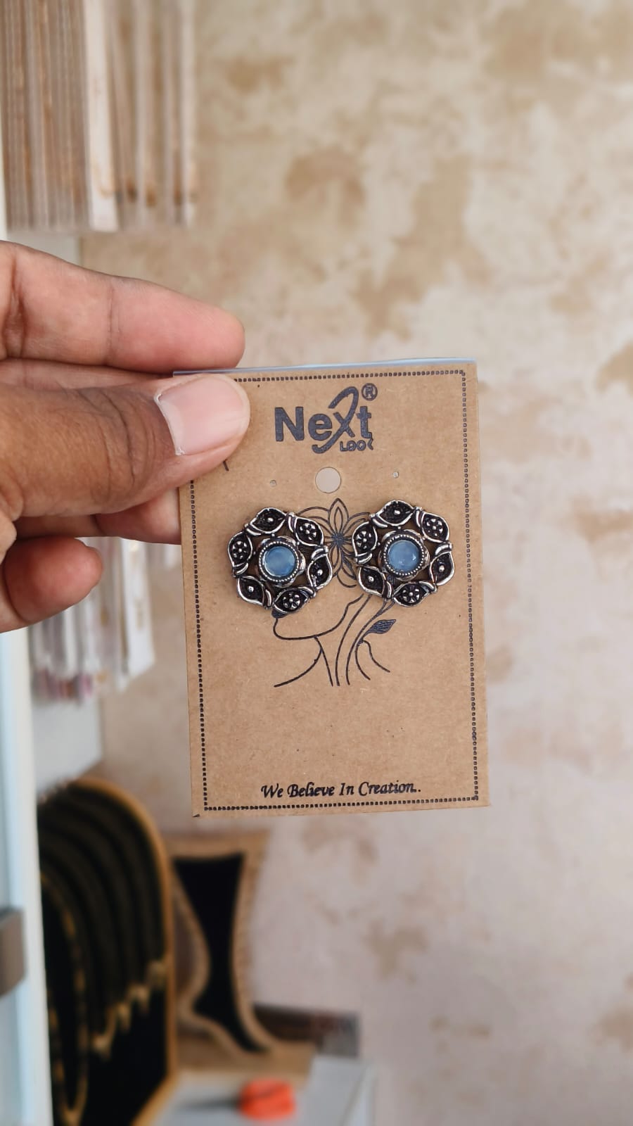 Oxidised Beautiful Earrings