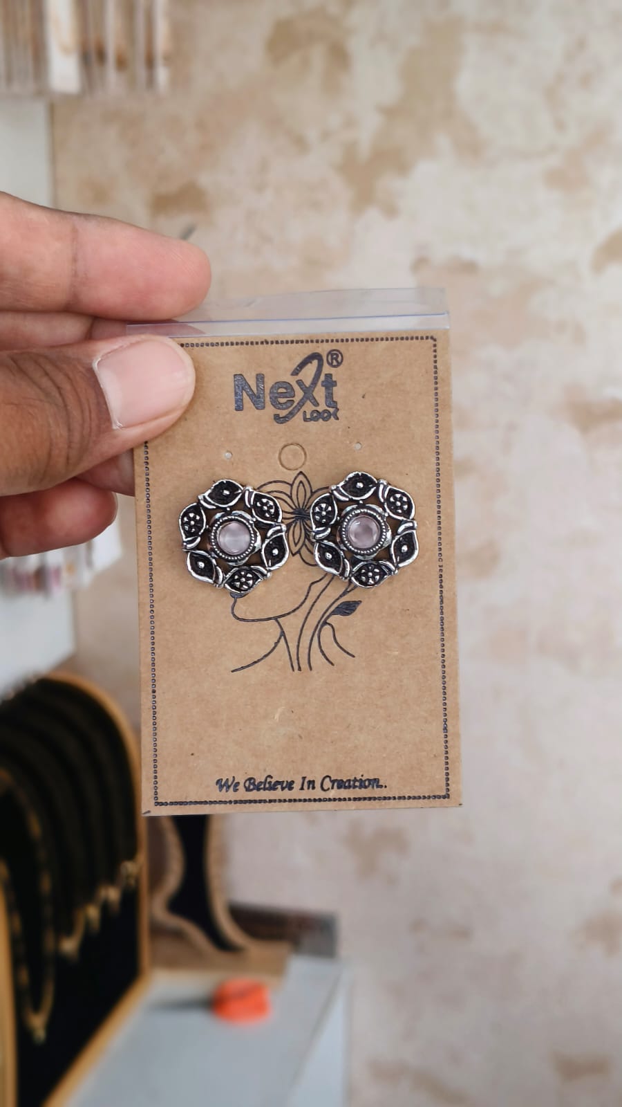 Oxidised Beautiful Earrings