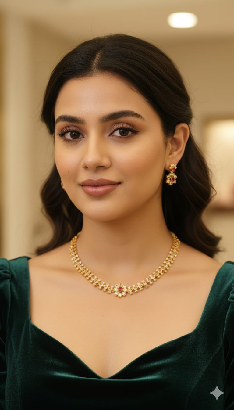 Classic American Diamond Necklace