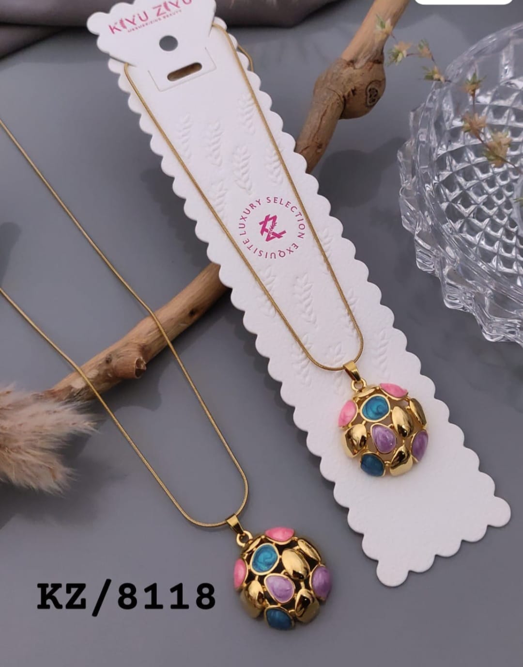 Disco Ball Chain Pendant