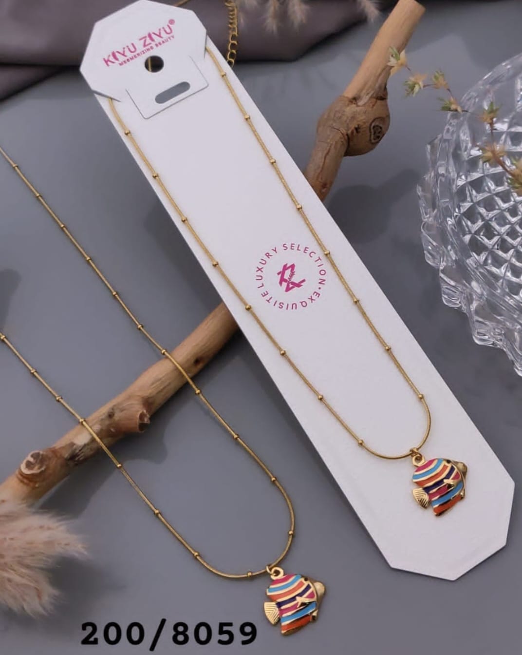 Nemo Fish Chain Pendant
