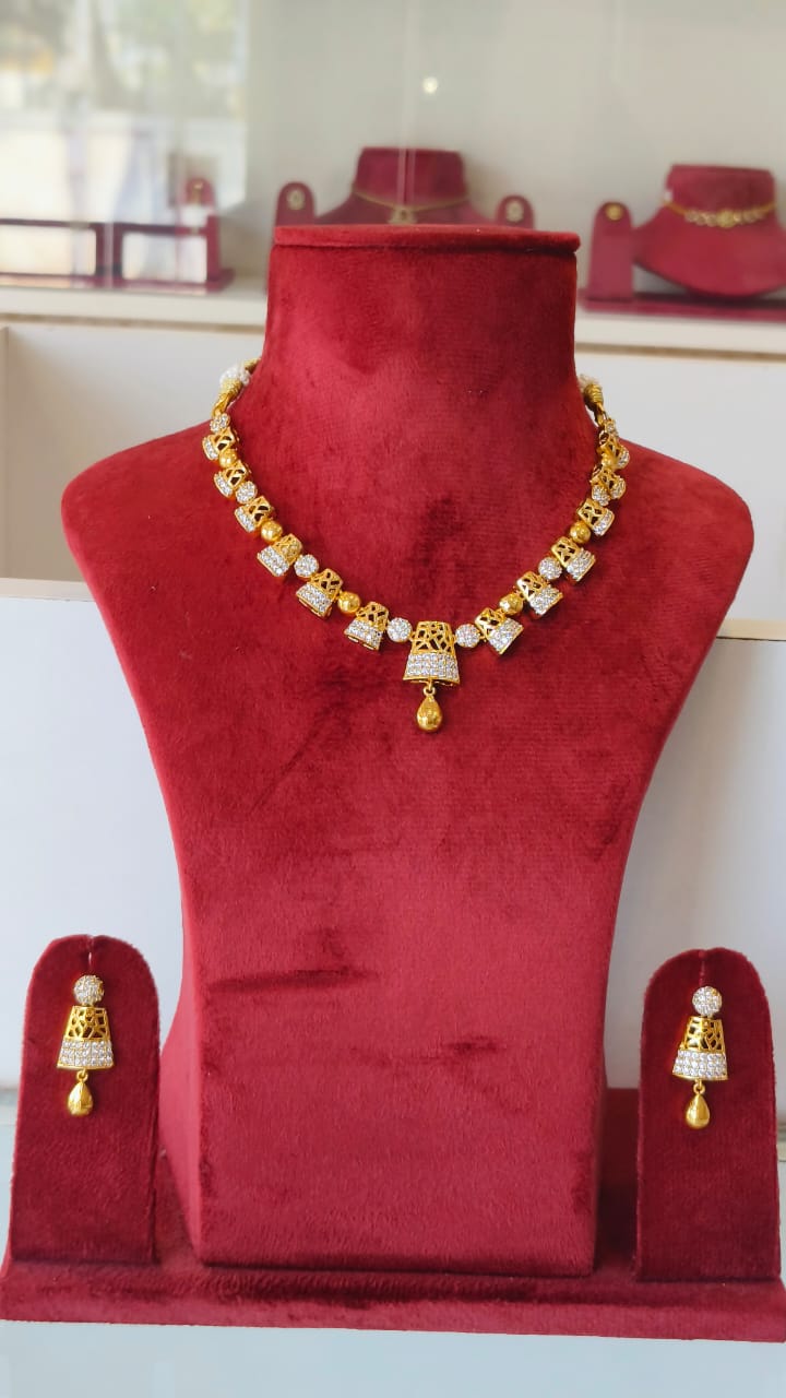 Evening Charm Diamond Collection CZ Necklace