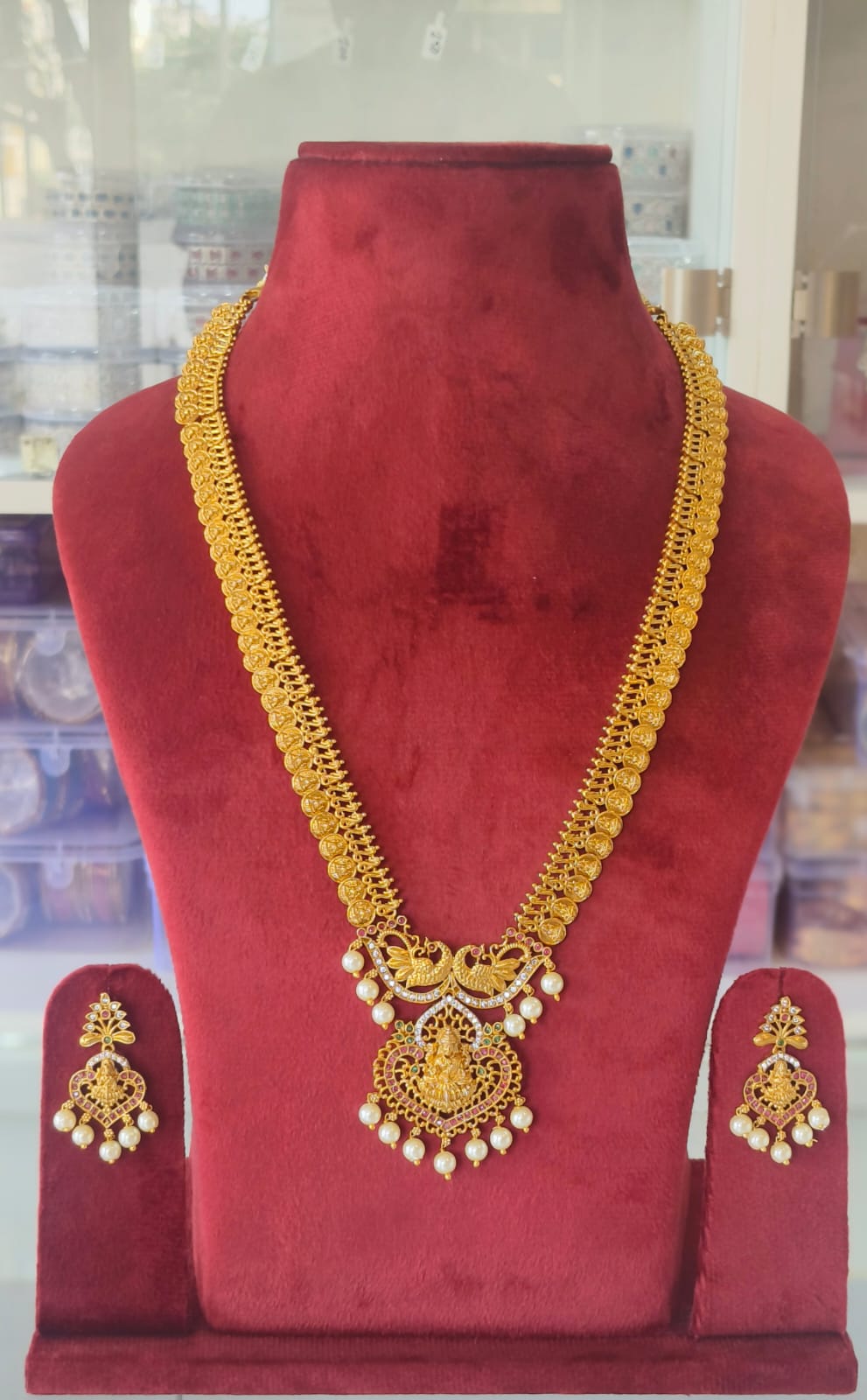Lakshi Coin Traditional AD Necklace
