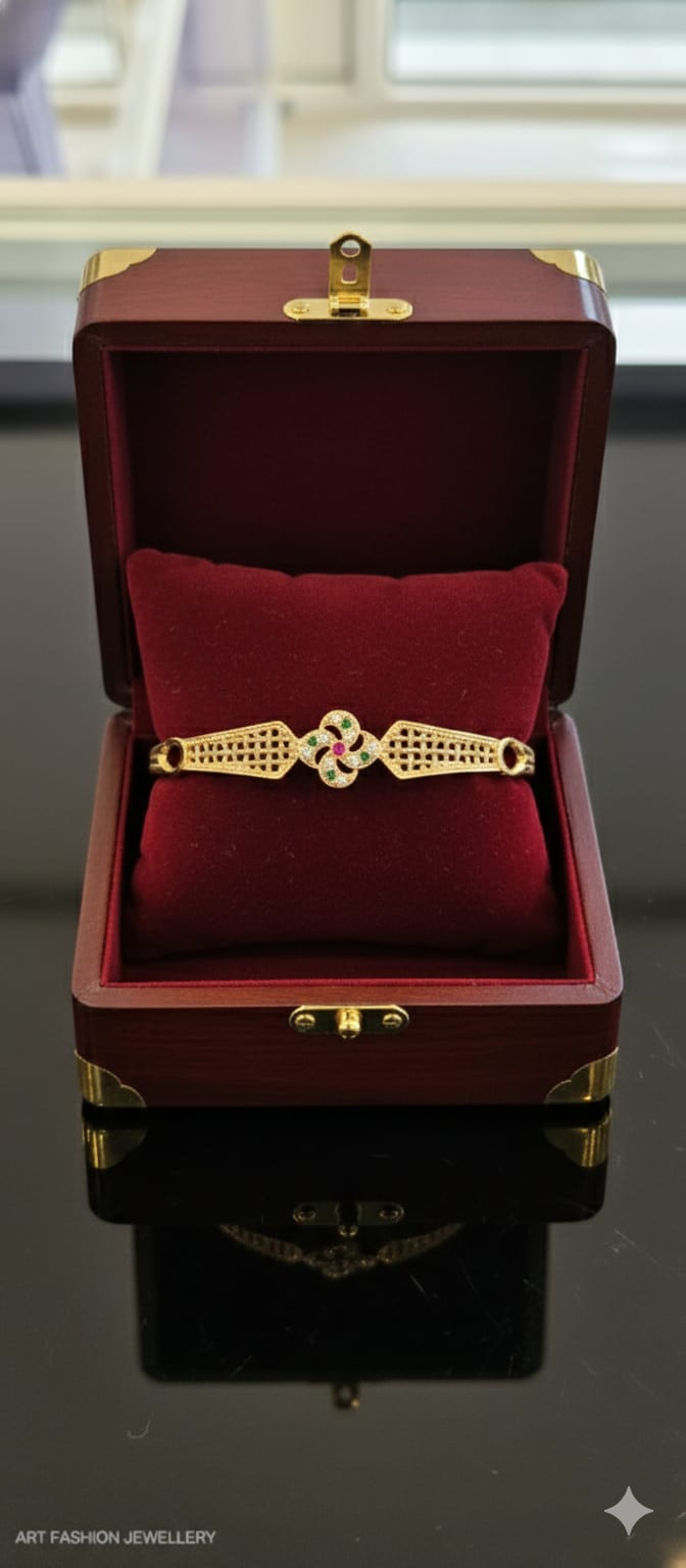 Glam 22k Gold Plated Kada/Bangle