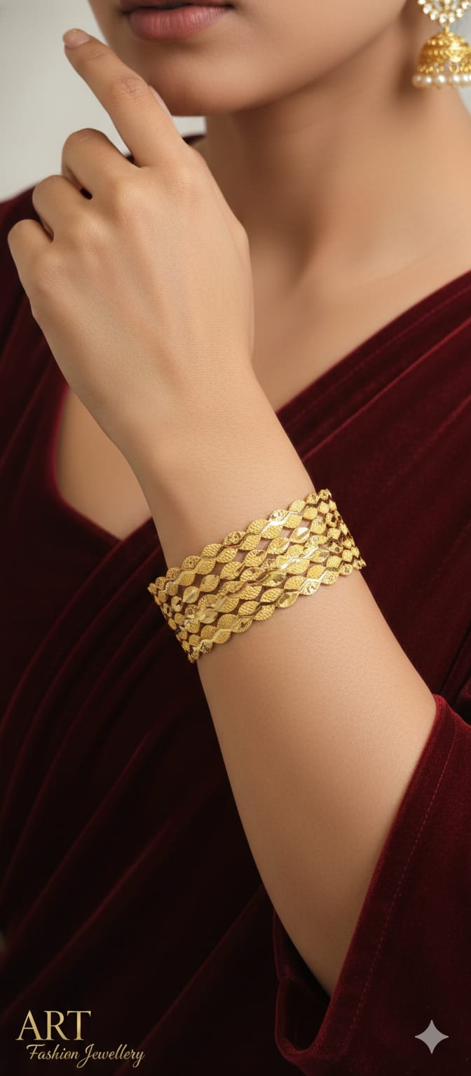 Royal 22kGold Plated Bangle