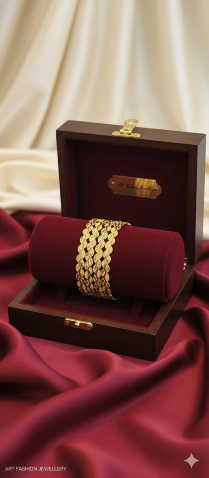 Royal 22kGold Plated Bangle