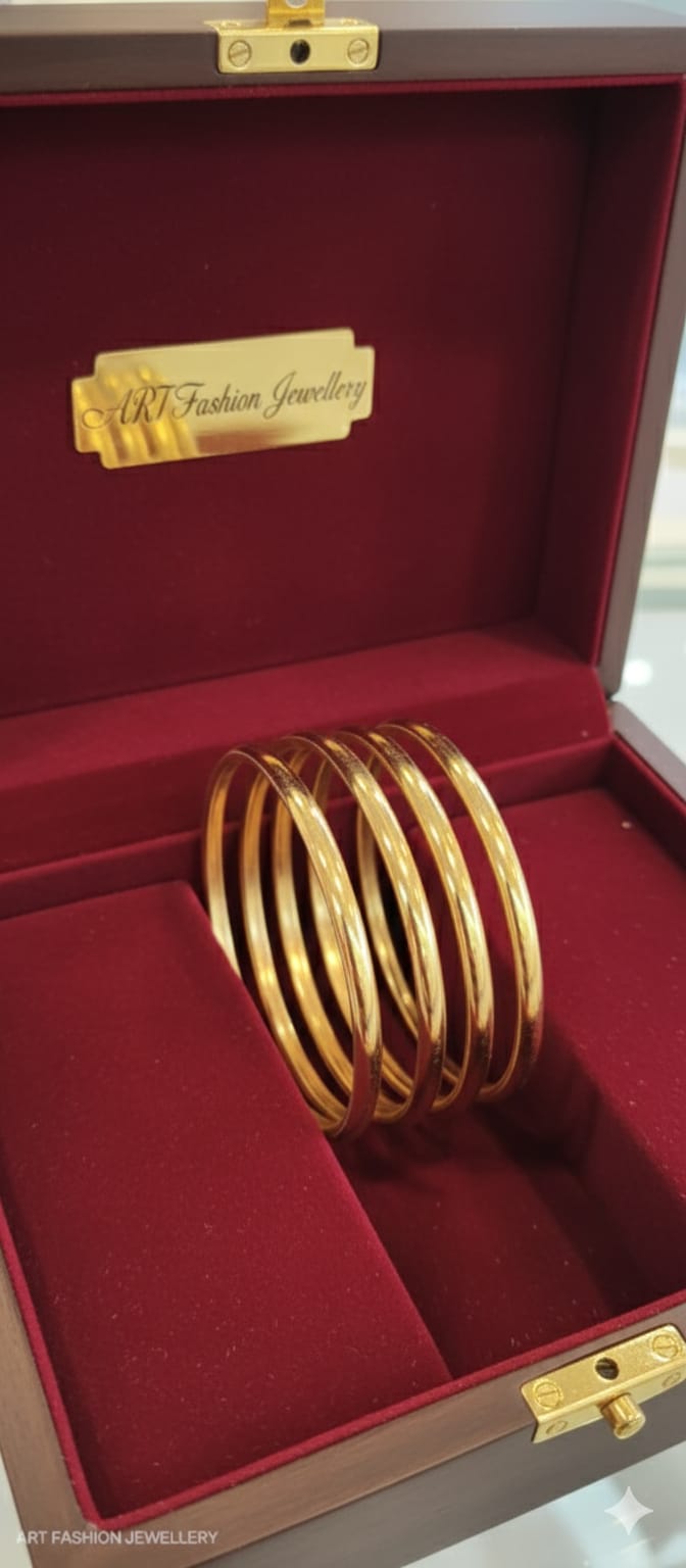 Shine 22kGold Plated Bangles