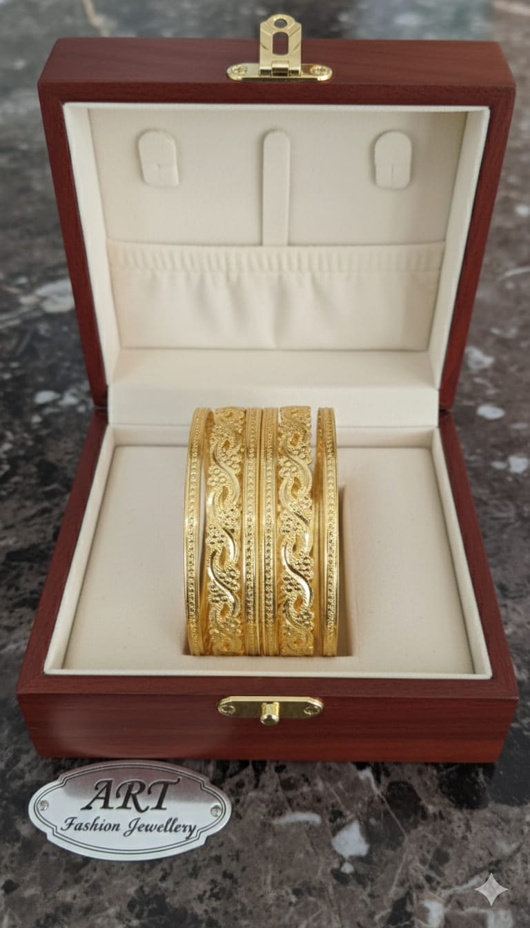 Classy 22kGold Plated Bangles