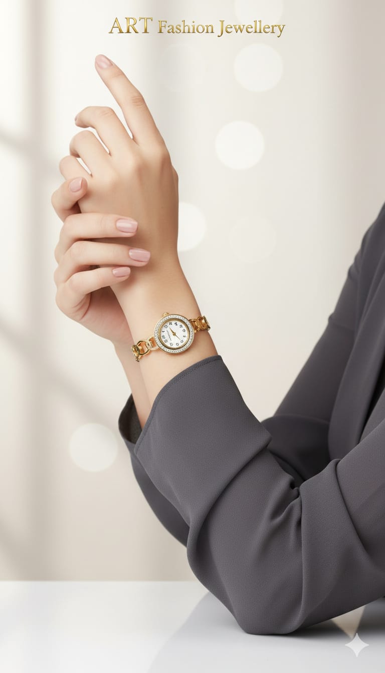 Diva 18k Gold Plated Watch