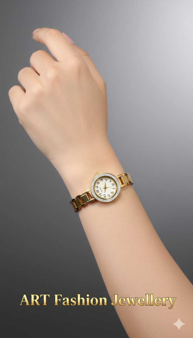 Shine 18K Gold Plated Watch