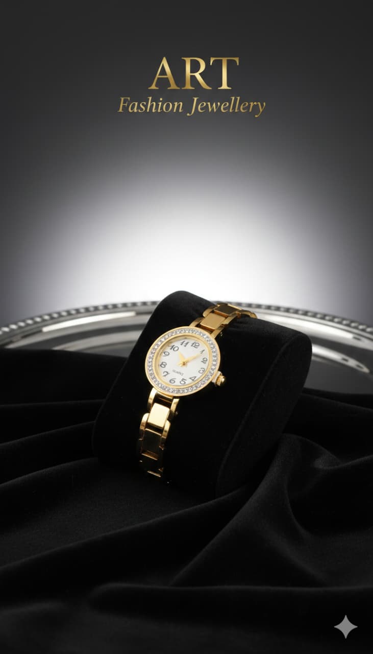 Shine 18K Gold Plated Watch