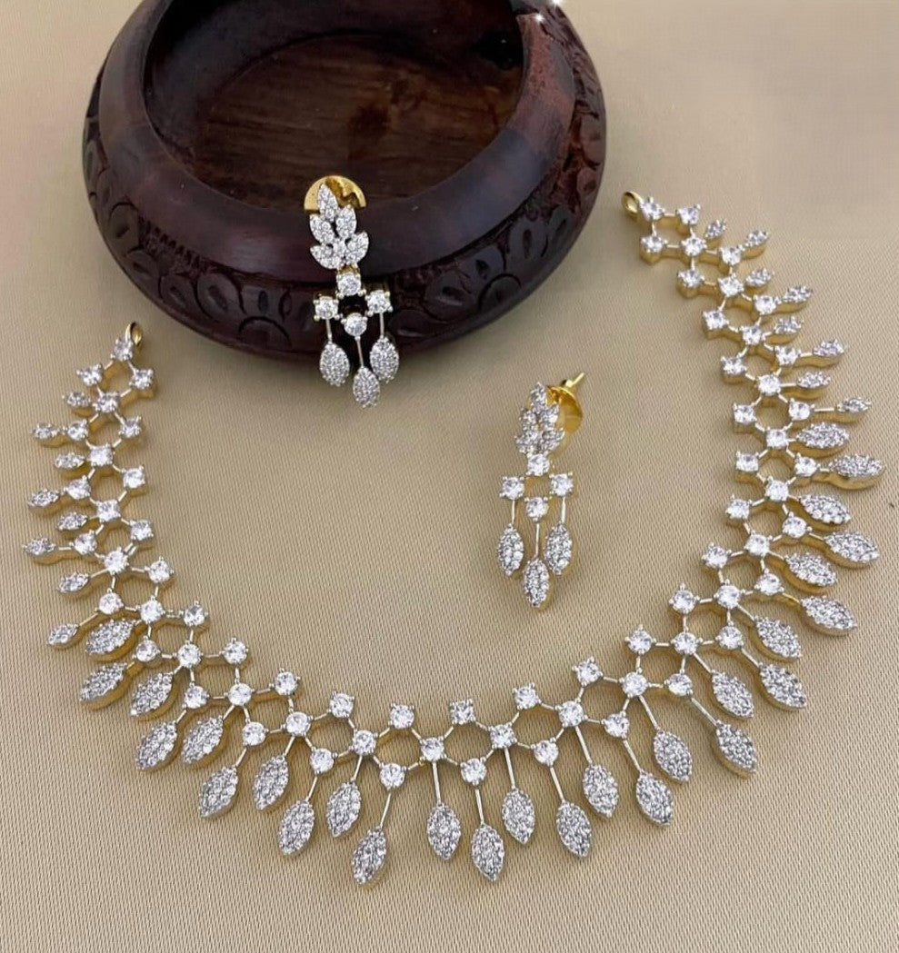 Floral AD Necklace