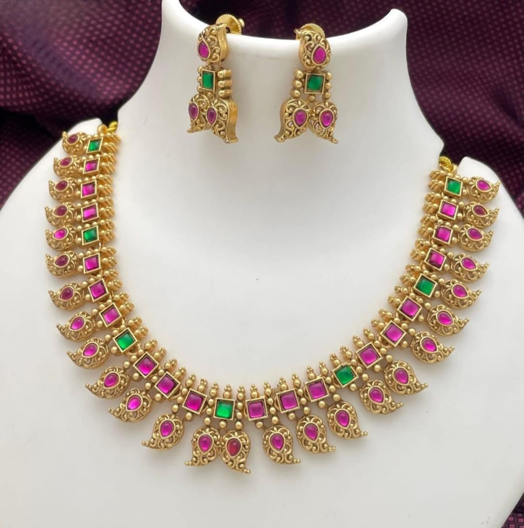 Mango Necklace Matte (Multi)