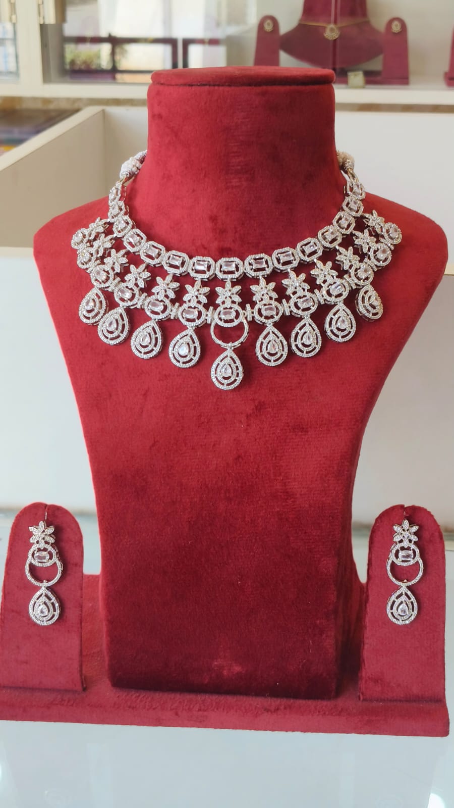 Premium Quality American Diamond Necklace party wear