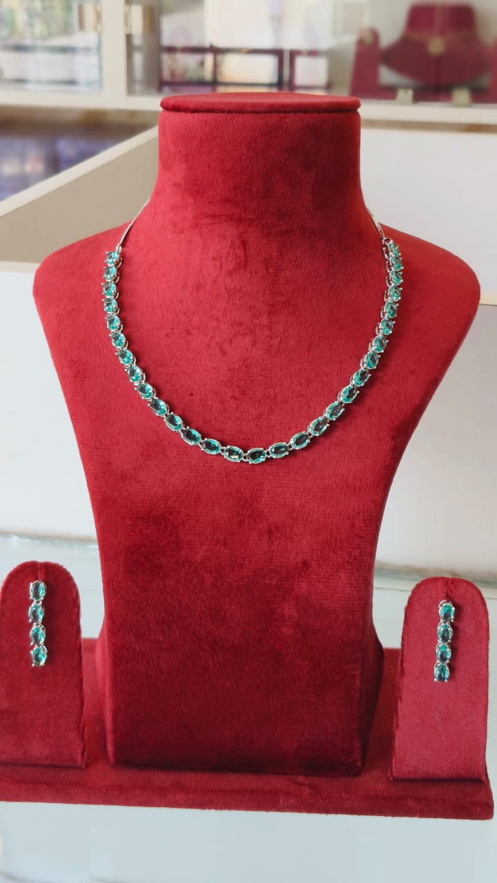 Premium Quality American Diamond Necklace