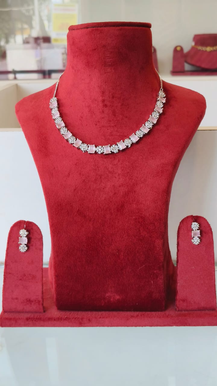 Premium Quality American Diamond Necklace