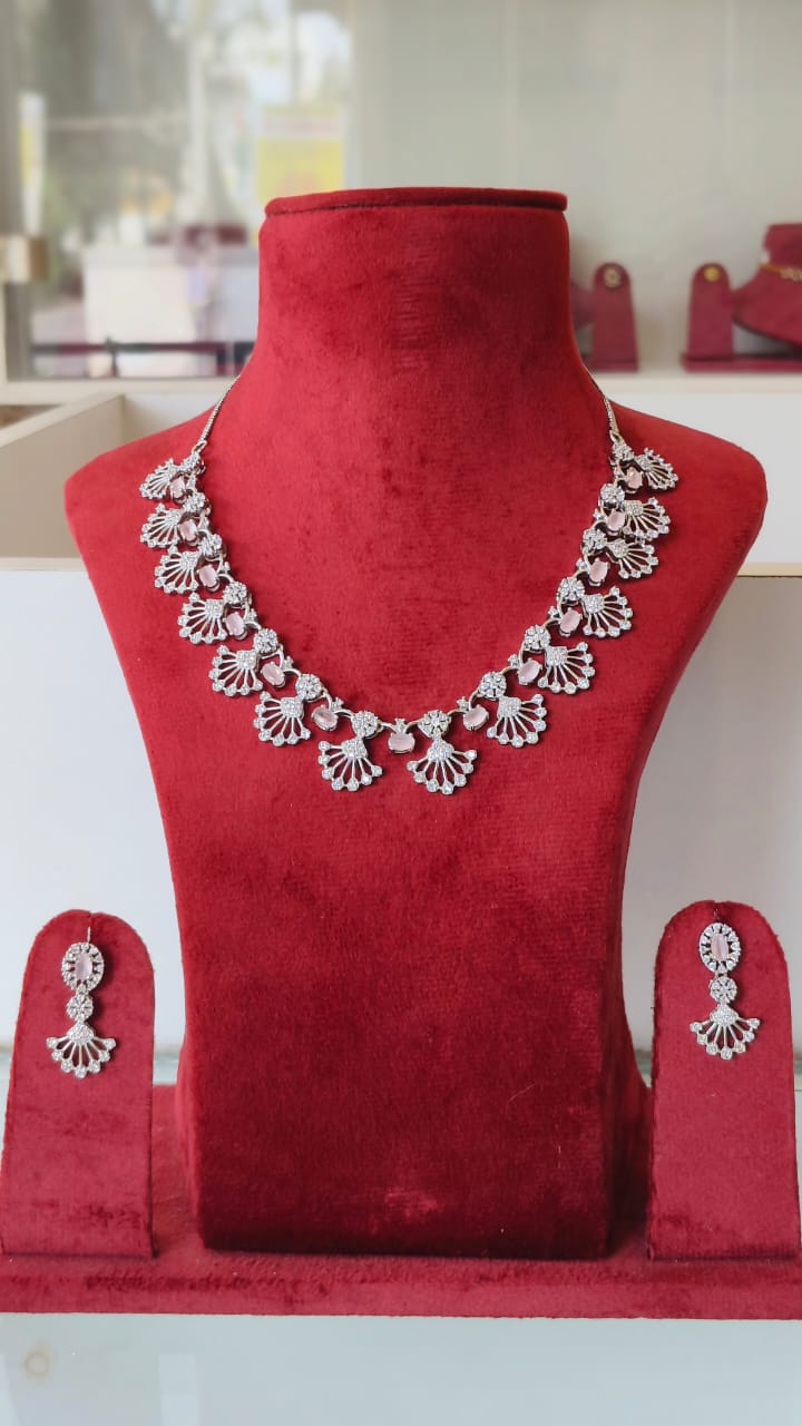 Premium Quality American Diamond Necklace