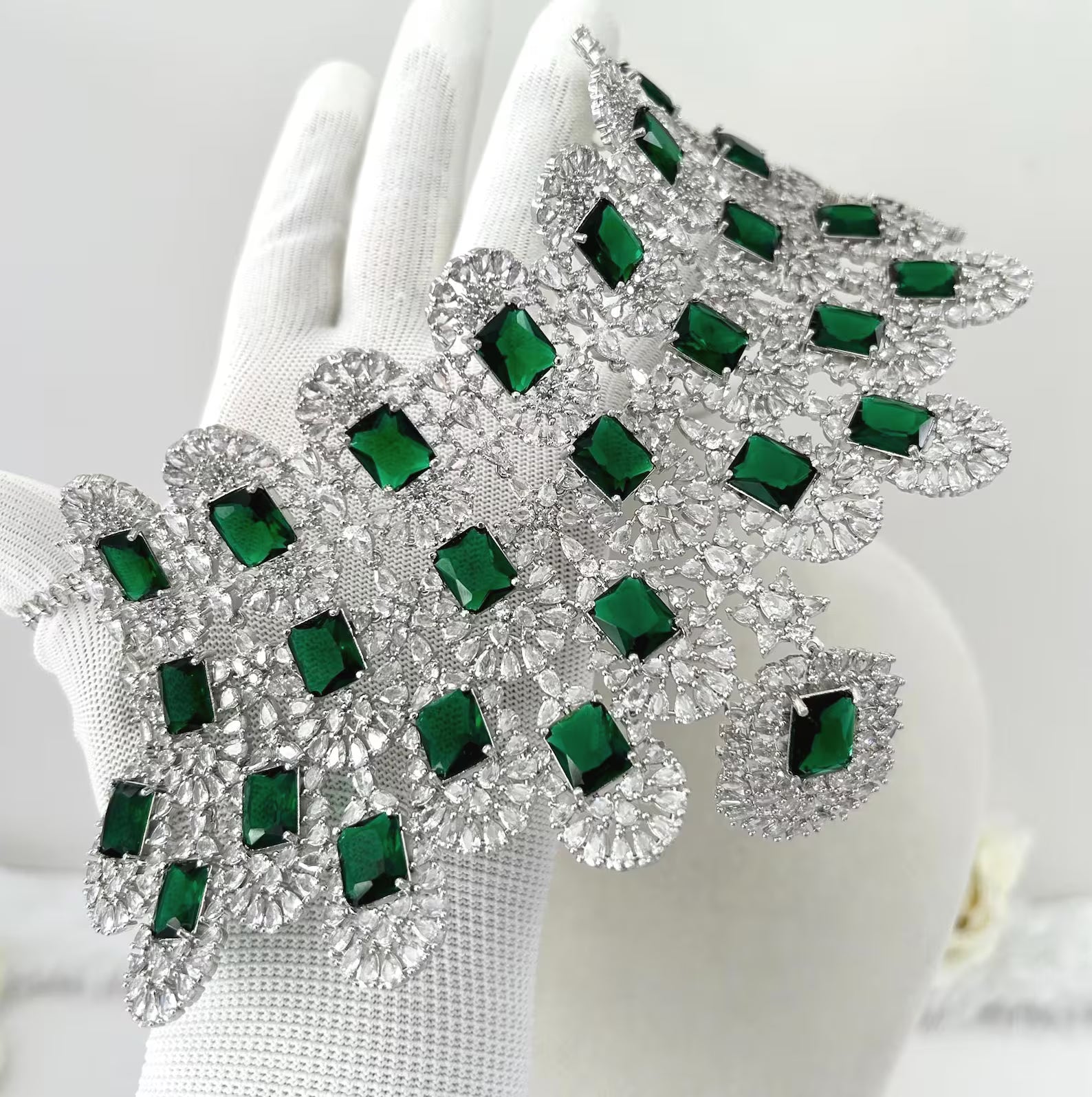 American Diamonds Kiara Advani bridal set