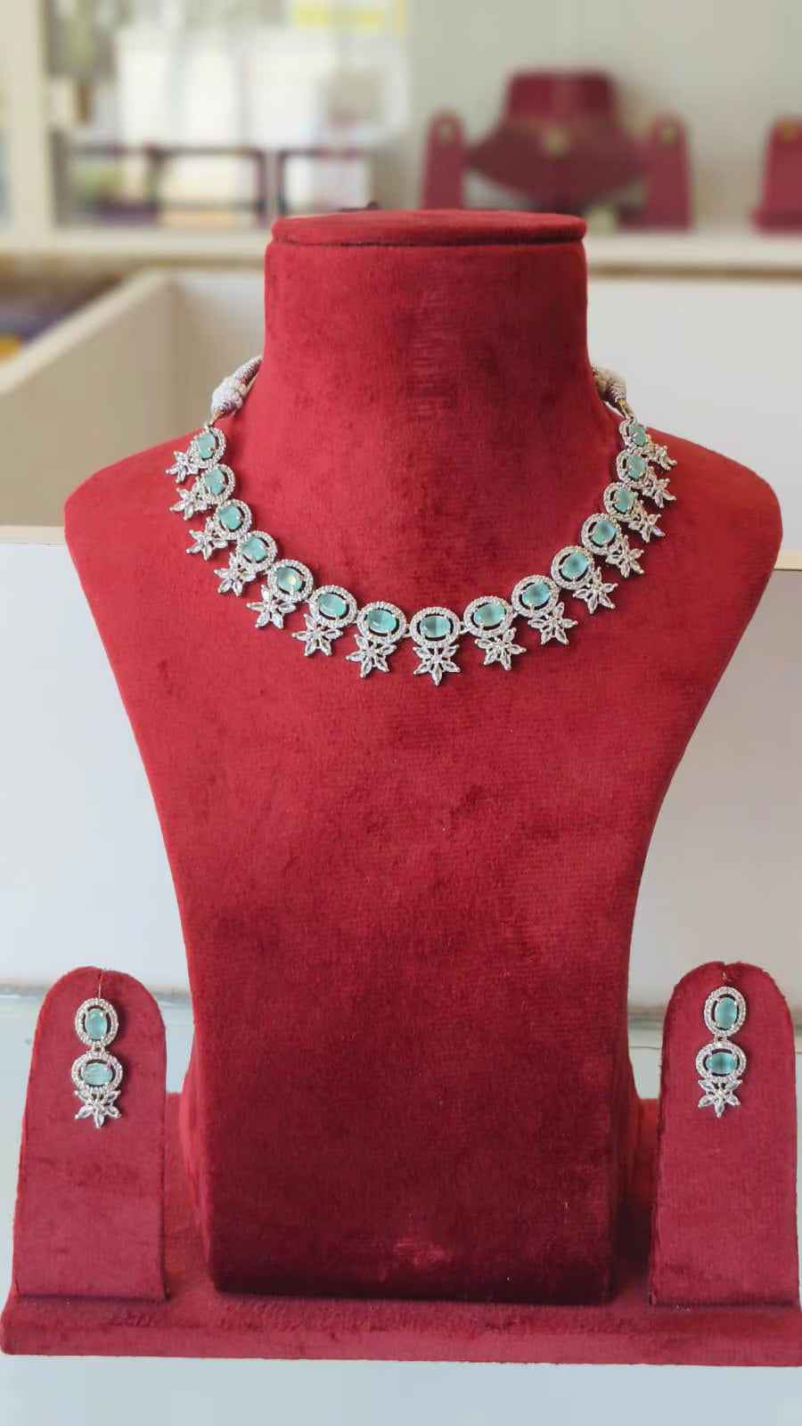 Premium Quality American Diamond Necklace