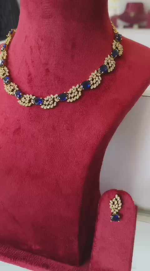 American Diamond CZ Necklace